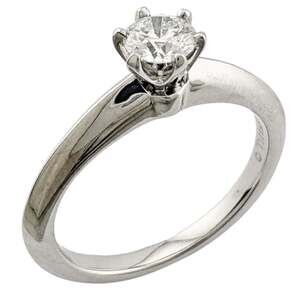 TIFFANY Silver Diamond Ring